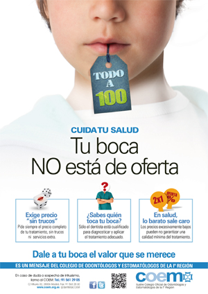 Campaña «Tu boca no está en oferta»